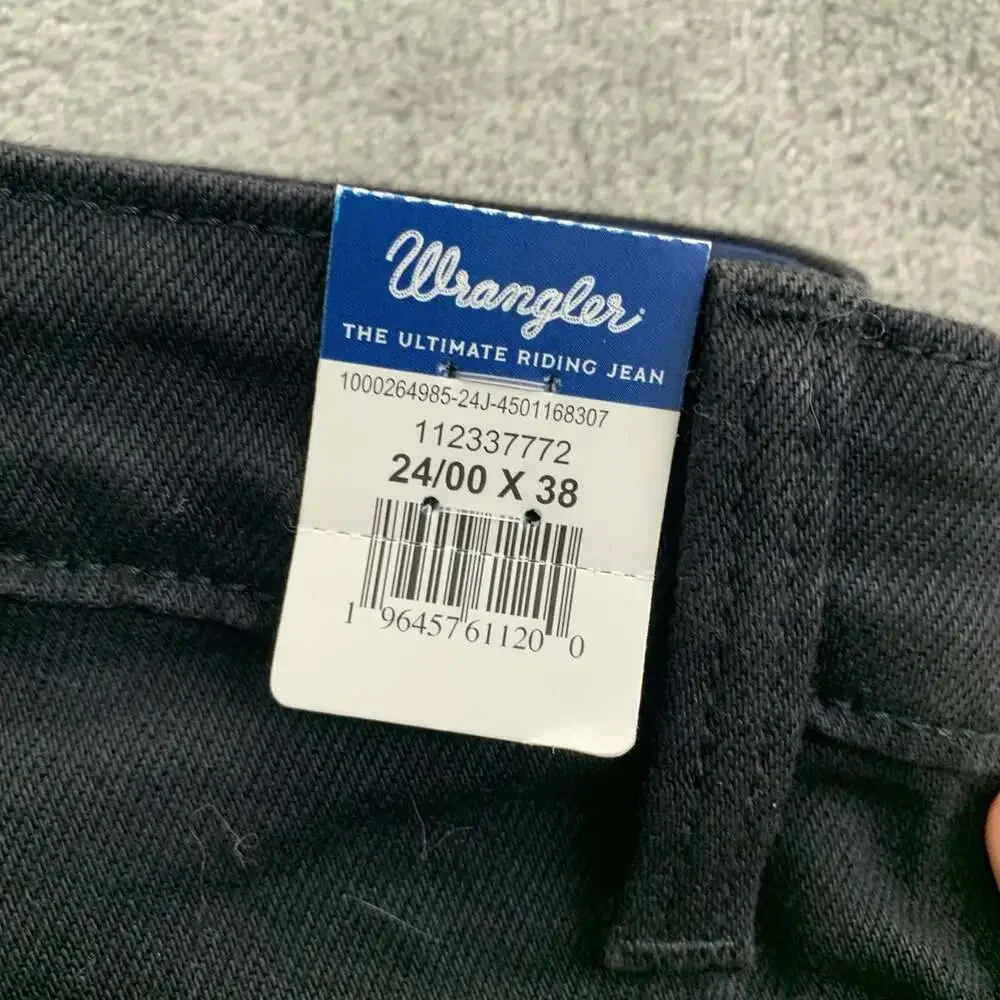 Wrangler Willow Ultimate Riding Jeans Women 24x38” Black Bootcut Western Cowgirl